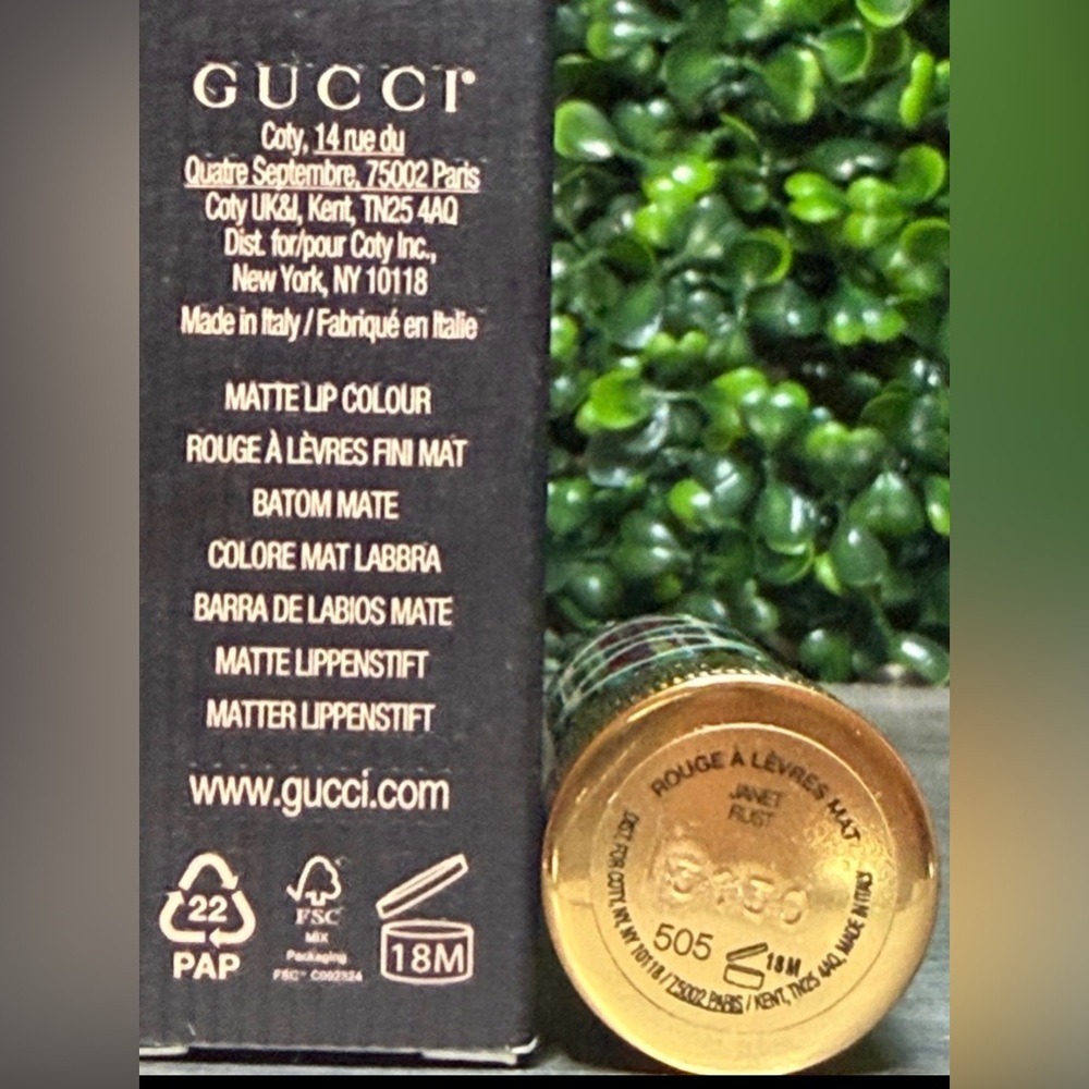 Gucci LIMITED EDITION - They met in Argentina- Rouge A Levres Mat - Picture 5 of 5